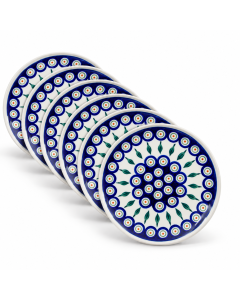 Set of 6 breakfast plates D-56