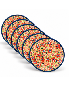 Set of 6 breakfast plates DU-205