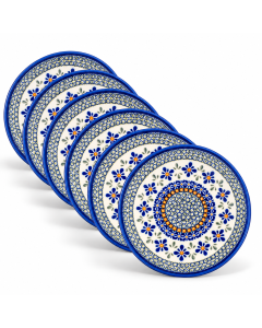 Set of 6 breakfast plates DU-60