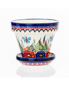 Doniczka z podstawką mała