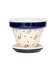 Flower pot  with saucer small