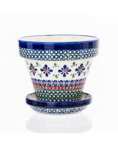 Flower pot  with saucer small