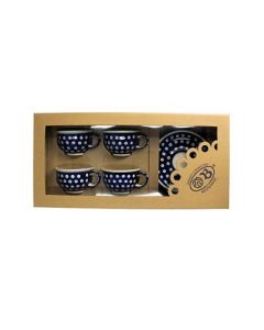 Gift box for four cups with saucers