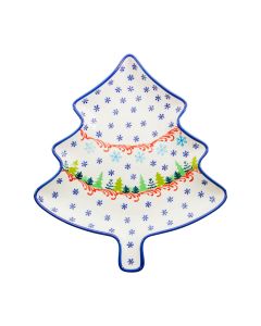 Christmas tree Plate