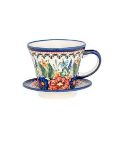 Filiżanka ze spodkiem Tulipan (V0,2L)