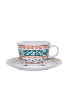 Tasse mit Untertasse Krokusse (V0,2L)