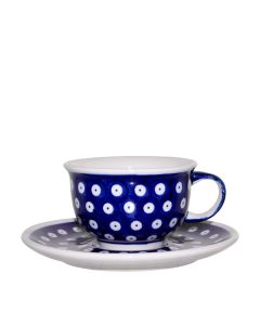 Tasse mit Untertasse Krokusse (V0,2L)