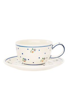 Cup with saucer Lotus Flower (V0,2L)