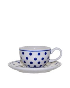  Tasse mit Untertasse Lotus Blume (V0,2L)