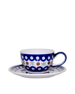  Tasse mit Untertasse Lotus Blume (V0,2L)