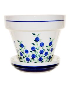 Flower pot  with saucer small