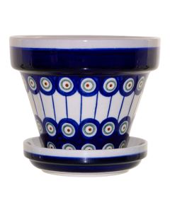 Flower pot  with saucer small