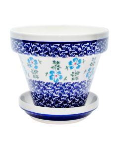 Flower pot  with saucer small