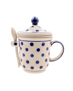 Herb kit with strainer, lid and teaspoon (V0,27L)