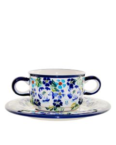 Soup cup with saucer (V0,3L)