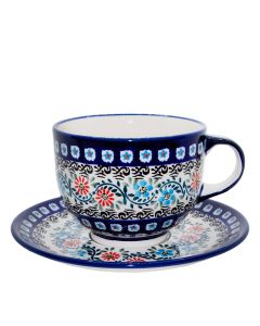 Cup with saucer Jumbo (V0,5L)