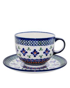 Cup with saucer Jumbo (V0,5L)