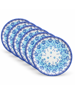 Set of 6 breakfast plates A-1411A