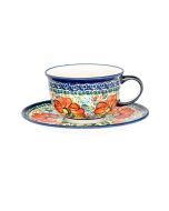 Cup with saucer Crocus (V0,2L)