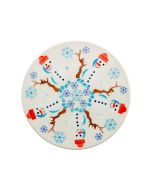 Cutting board ceramic insert