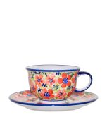 Tasse mit Untertasse Krokusse (V0,2L)