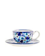 Cup with saucer Lotus Flower (V0,2L)