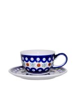  Tasse mit Untertasse Lotus Blume (V0,2L)