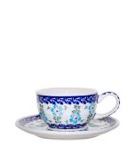 Cup with saucer Lotus Flower (V0,2L)