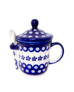 Herb kit with strainer, lid and teaspoon (V0,27L)