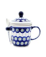 Herb kit with strainer, lid and teaspoon (V0,27L)