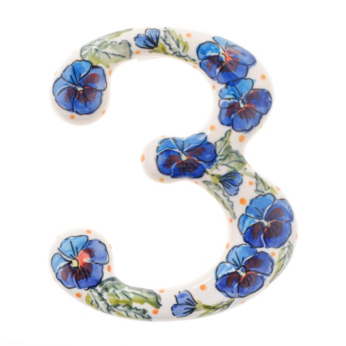 House number 3 (2090/ART-277/1) - Polish pottery - Bolesławiec