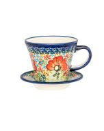 Cup with saucer Tulip (0,2L)