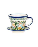 Cup with saucer Tulip (0,2L)