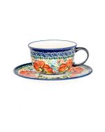 Cup with saucer Crocus (V0,2L)