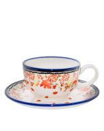 Cup with saucer Lotus Flower (V0,2L)