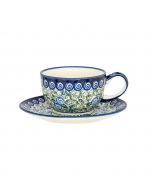 Cup with saucer Lotus Flower (V0,2L)