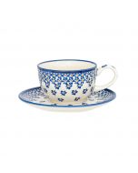 Cup with saucer Lotus Flower (V0,2L)