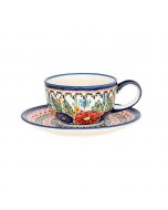 Cup with saucer Lotus Flower (V0,2L)