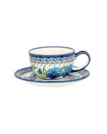 Cup with saucer Lotus Flower (V0,2L)