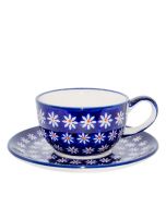 Cup with saucer Lotus Flower (V0,2L)