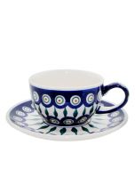 Cup with saucer Lotus Flower (V0,2L)