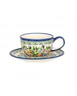 Cup with saucer Lotus Flower (V0,2L)