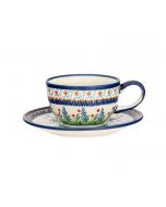 Cup with saucer Lotus Flower (V0,2L)