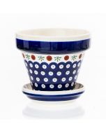 Flower pot  with saucer small