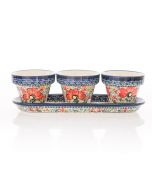 Set - Flowerpots With Saucer