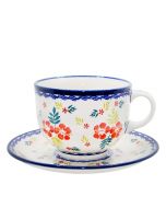 Cup with saucer Jumbo (V0,5L)