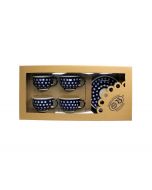 Gift packaging - 4 sets of cups and saucers