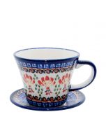 Cup with saucer Tulip (0,2L)