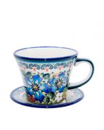 Cup with saucer Tulip (0,2L)