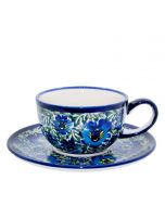 Cup with saucer Lotus Flower (V0,2L)